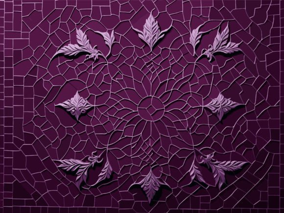 Exploring the Versatility of 3 Sets of Mosaic Background Tile Design for Creative Projects