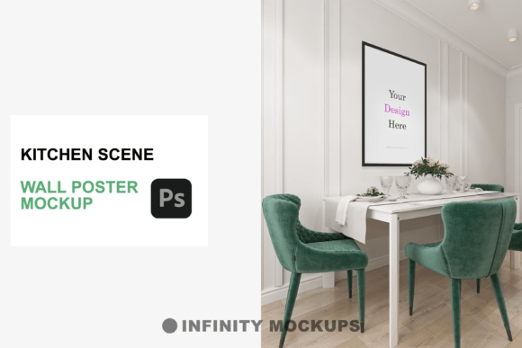 Kitchen Wall Frame Mockup Guide