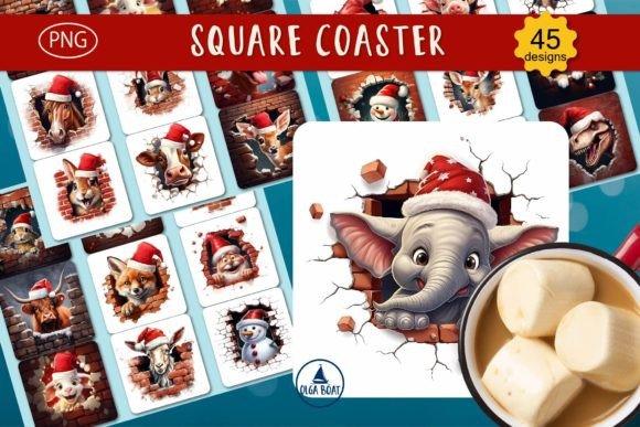 Mastering 3d Christmas Coaster Square Sublimation for Professional Holiday Product Lines