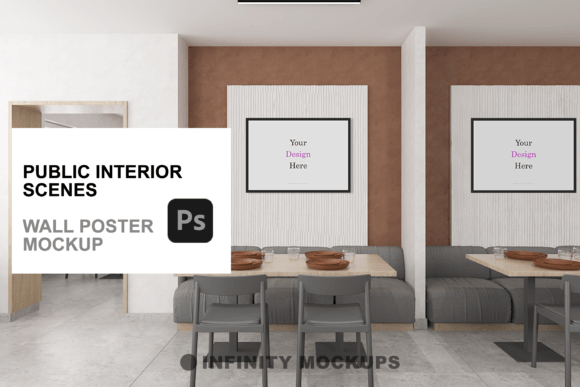 Public Interior Room Canvas Mockup Guide