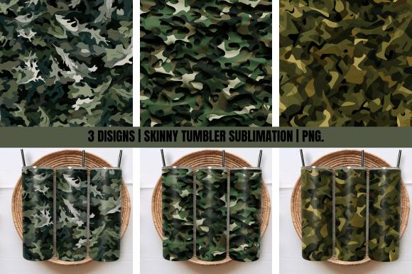 Transforming Plain Steel into Wilderness Art with 3D Forest Camouflage Tumbler Wraps